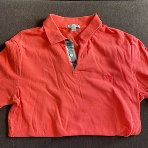 Authentic Burberry short sleeve polo
